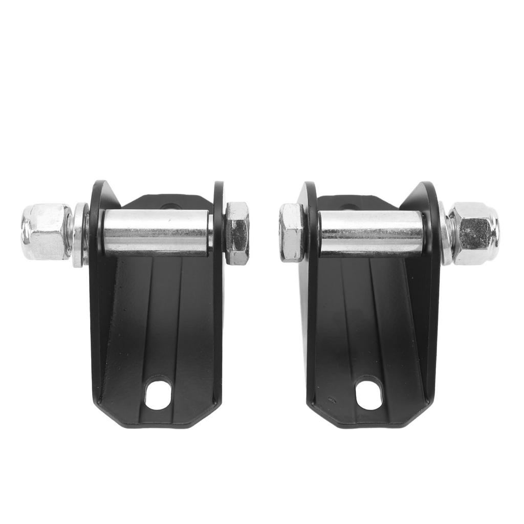 2PCS Rear Upper Shock Bar Pin Eliminators Kit High Strength Iron Noise Reduction for Unlimited LJ Cherokee XJ