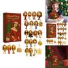 Mariah Carey Christmas 24day Advent Calendar With Acrylic Characters For Festive Celebrations