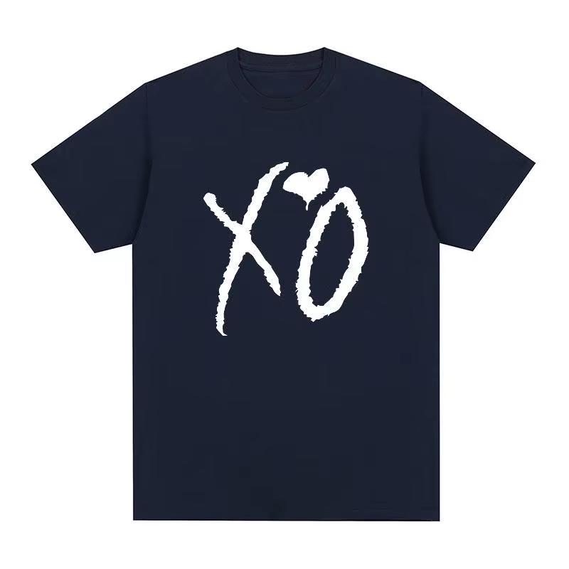 2026 Sommer The Weeknd Kurzarm-T-Shirt, Wicken Topfpflanze Typ XO Hip-Hop Album Herren und Damen Harajuku