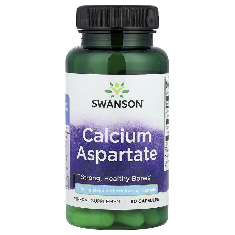 Calcium Aspartate, 60 Capsules