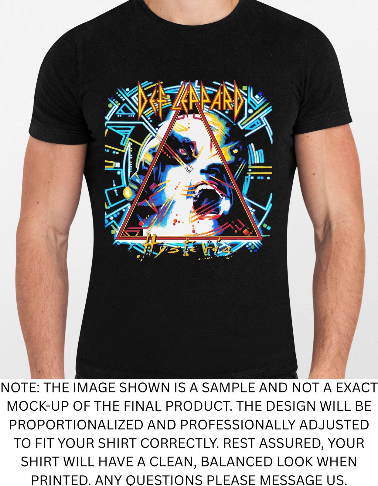 Men s and Women s T-shirts Def Leppard Graphic XS