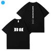 Babymonster See You There T-Shirt Kpop Mode Sommer Baumwolle Kurzarm T-Shirts Unisex Unisex Hip Hop Locker Buchstabenprint T-Shirt