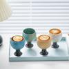 Japanese-Style Coarse Pottery Cup Kiln Change Coffee Cup Creative Goblet Ceramic Cup High Value Water Cup Household Cup