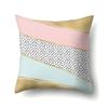 Ins Style Abstract Creative Polyester Pillow Case Car Decoration Home Printed Bedside Cushion Cover Pillow Case