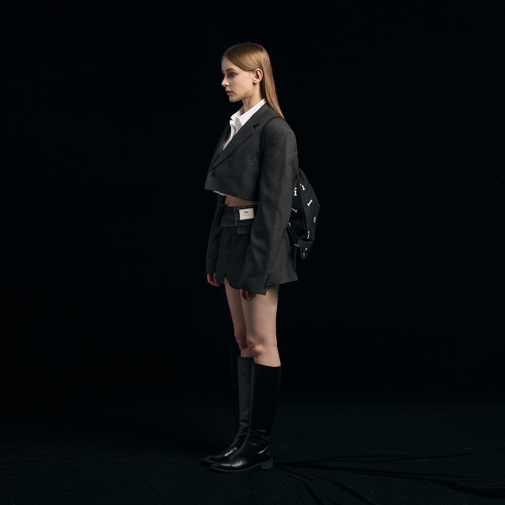 Illio [Logoplay] Stringbag(Gym Sack)_Black
