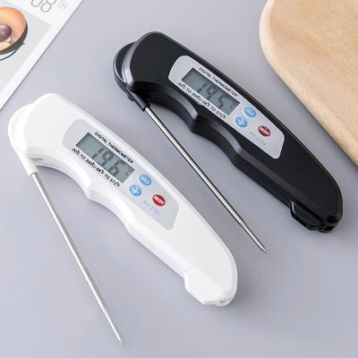 Backlight Digital BBQ Meat Fast Reading Thermometer for Kitchen Cooking with Automatic Rotating Display