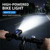 USB Rechargeable LED Bike Front Lamp Waterproof Bike Flashlights Bicycle Headlight  Outdoor Cycling