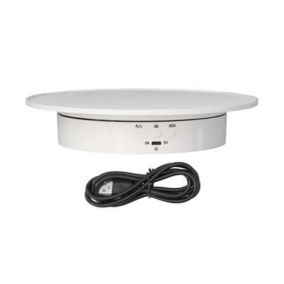 Supporto per espositore rotante motorizzato da 200 mm, regolabile a 3 velocità, alimentato tramite USB, per gioielli elettrici