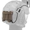 Batteriebox-Haltevorrichtung Dummy-Modell Realistischer Batterieaufbewahrungshalter Pack Helm-Batteriegehäuse Beutel für AN/PVS31