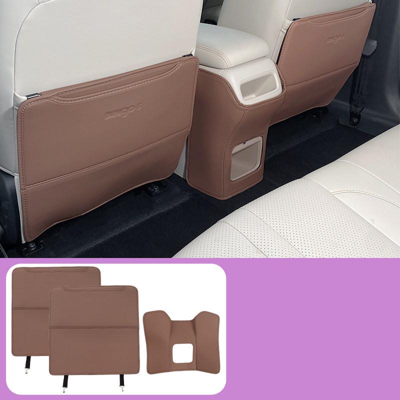 For Wuling Bingo S Bingo EV S 2025-2026 Back Seat Impact Protection Pad Central Armrest Chair Back Protection Pad Auto Supplies