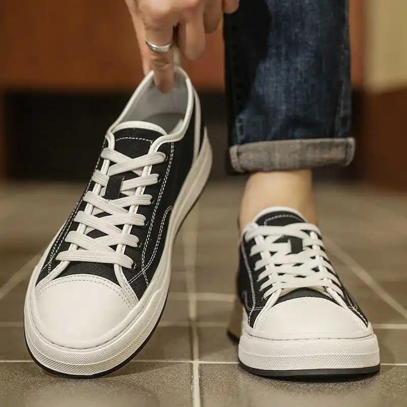 Fashion Platform With Holes Shoes Brands For Man Woven Sneakers Sports Man Original Brand Tennes Casuals Sneskers Super Deals