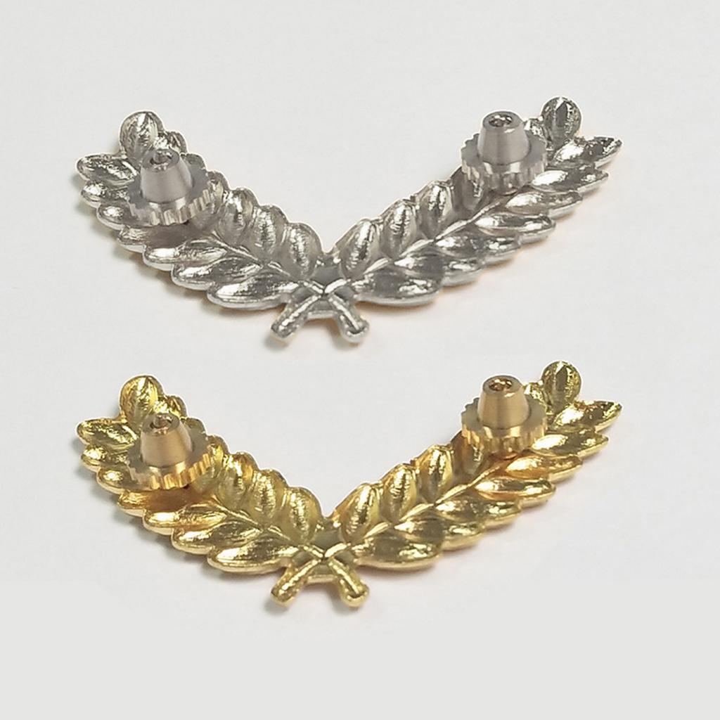 Airline Crew Hut Abzeichen Luftfahrt Uniform Zubehör Hut Weizen Abzeichen Cosplay Uniform Flugbesatzung Emblem Hut Dekoration