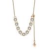 Inspired Ins Unique Titanium Steel Necklace With Dazzling Zircon Detail For Womens Fashion