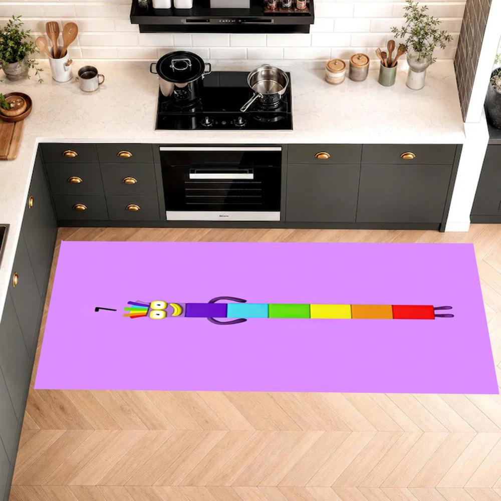 Numberblocks Nonslip Kitchen Mat Floor Carpet Rug For Indoors Outdoors Home Decor Room Supplies Spring Decor