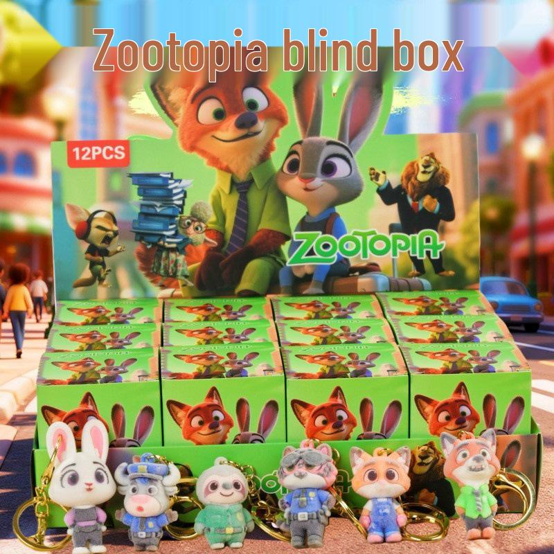 Zootopia 2 Überraschungs-Spielzeugkiste – Geschenk für Kinder & Belohnung für Schüler Figuren-Ornament