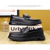 Fashion Summer Designer New Hollow Leather Platform Men's Loafers Fashion Soft Sole Casual Business Man Dress Shoes Sapatos Para Hombre