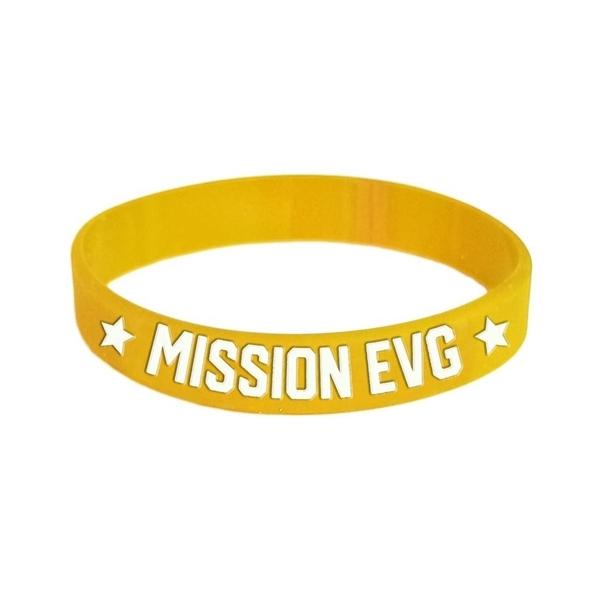 Lot 5 Bracelets Silicone Special Mission EVG