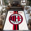 Ac Milan Customize Your Name Floor Mat Perfect for Game Room Playrooms Dining Room Kitchen Anti-slip Rug Anime Office Decor Perfect Gift for Women/Men