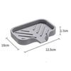 Silicone Sink Silicone Tray No Standing Water Kitchenware Drain Storage Tray Bathroom Gadget Soap Storage Rack Home Decor