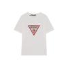 GUESS Hyunjin 26 Fall Vintage Crack Triangle T-Shirt MQ3K1483