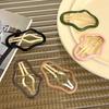 Fashion New Clouds Shaped Hollow Hair Clips Bangs Clip for Woman Girls Sweet HairPins Solid Geometry Barrettes Headdress