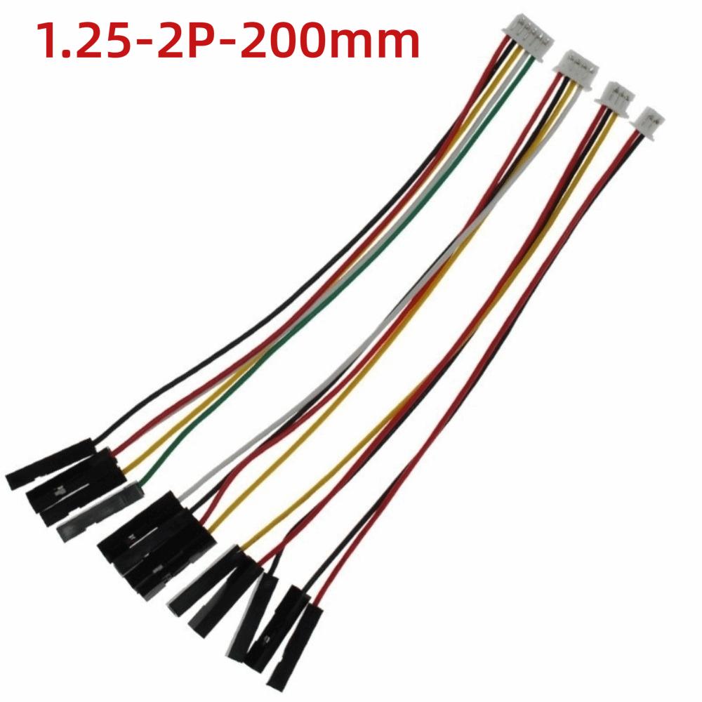 10 шт. MX1.25MM на DuPont 2.54 JST Терминальный провод PH Коннектор PCB Перемычка Электронный DIY