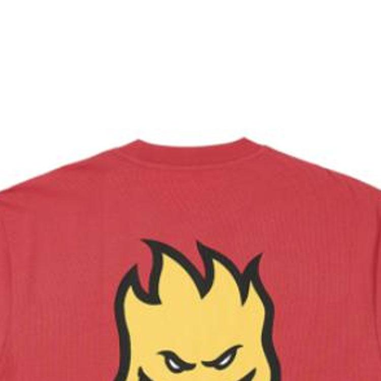 Palace x Spitfire P-Head T-Shirt Red Unisex Tops P24STS005