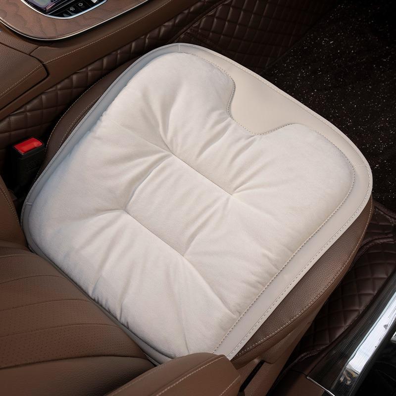Car Seat Cushion Flannel Winter Warm Anti Slip Rear Seat Soft Pad For Volkswagen VW Golf 7 MK7 Golf 8 Mk8 Tiguan MK2 Polo Jetta