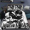 Jujutsu Kaisen Duvet Cover Cool Bedding Set Japanese Famous Animation Set Special for Adults and Children's Room Decoration