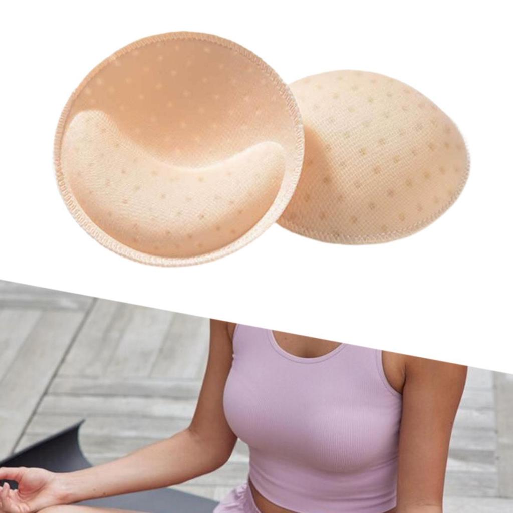 1 Pair Bra Pads Inserts for Women Replacement Comfortable Breathable Chest