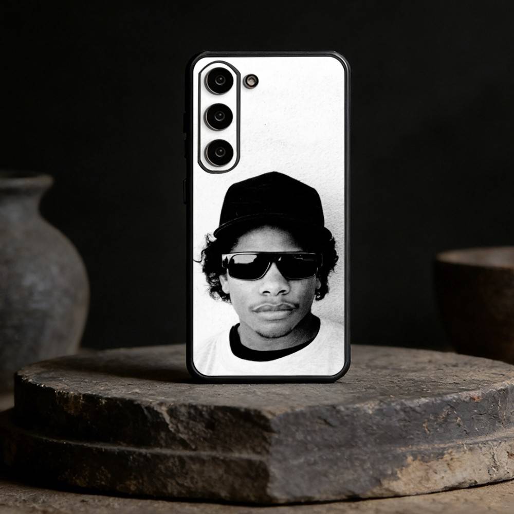 Rapper E-Eazy E Handyhülle Für Samsung Galaxy A13,21s,22,31,32,52,53,71,72,73,Weiche Schwarze Hülle