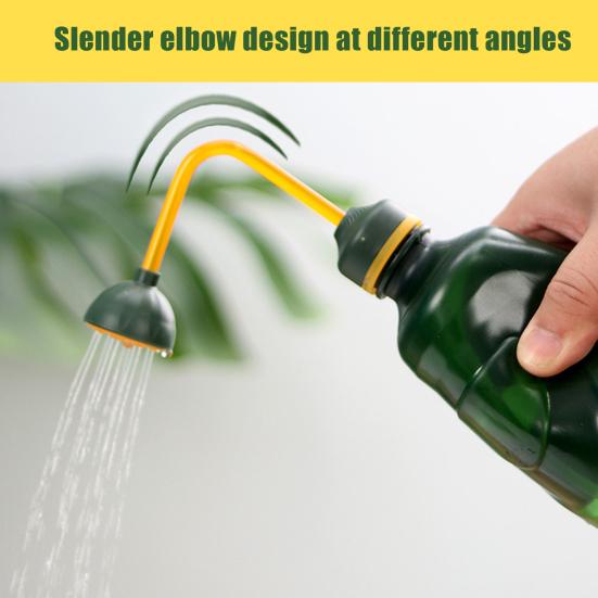 0.45L Fideler İçin Sulama Kabı Çıkarılabilir Duş Başlığı ile Sıkma Şişesi Ev Bitkileri İçin Sukulent Sulama Şişesi