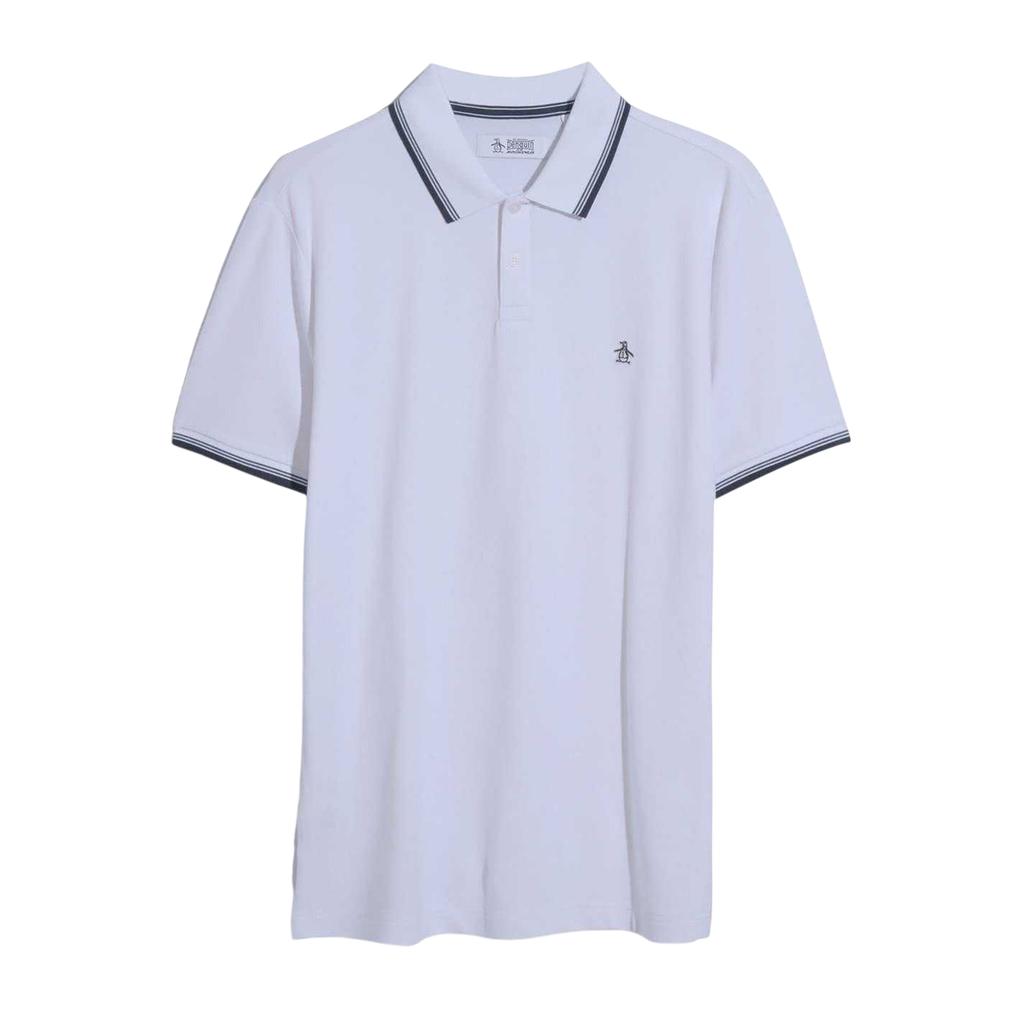 Polo da uomo a righe Original Penguin a maniche corte regular