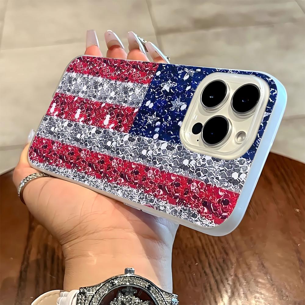

National Flag Pattern Phone Case For IPhone 17 16 15 14 13 12 11 Pro Max 7 8 XR XS Transparent Silicone Soft Cover Case iphone 11 Pro