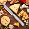 3pcs Stainless Steel Cheese Knife Set, Cheese Cutter, Cheese Grater, Multi-hole Knife, Cut Cheesecake Desserts, Baking Tool Set
