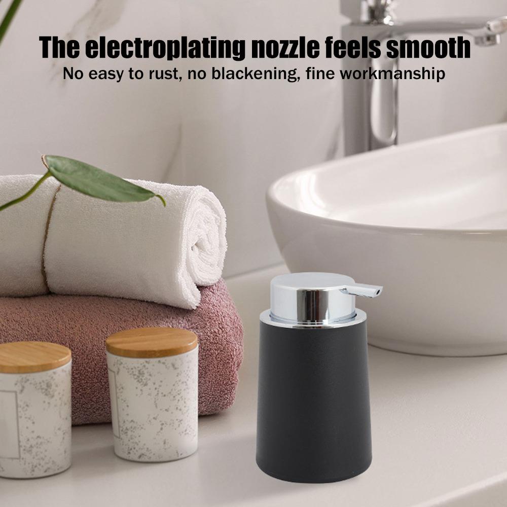 Plastic Bathroom Organizer Set Electroplating Finish Toothbrush Holder Kit  Home Hotel чёрный
