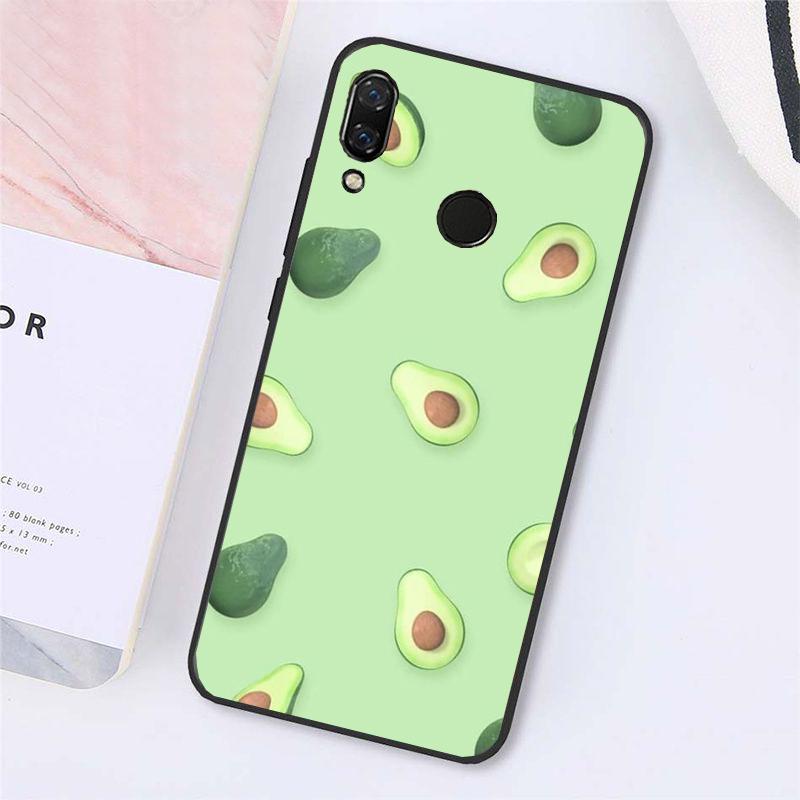 Ovoce avokádo jídlo Pouzdro na telefon Xiaomi Redmi8 4X 6A S2 Go Redmi 5 5Plus Note8 Note5 7 Note8Pro