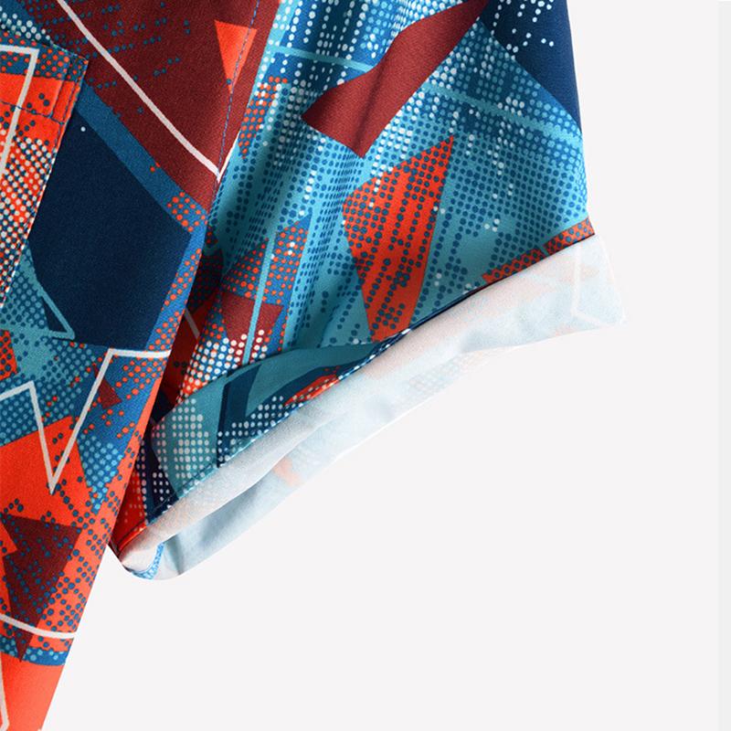 IELGY Мужская рубашка с принтом — фото 4