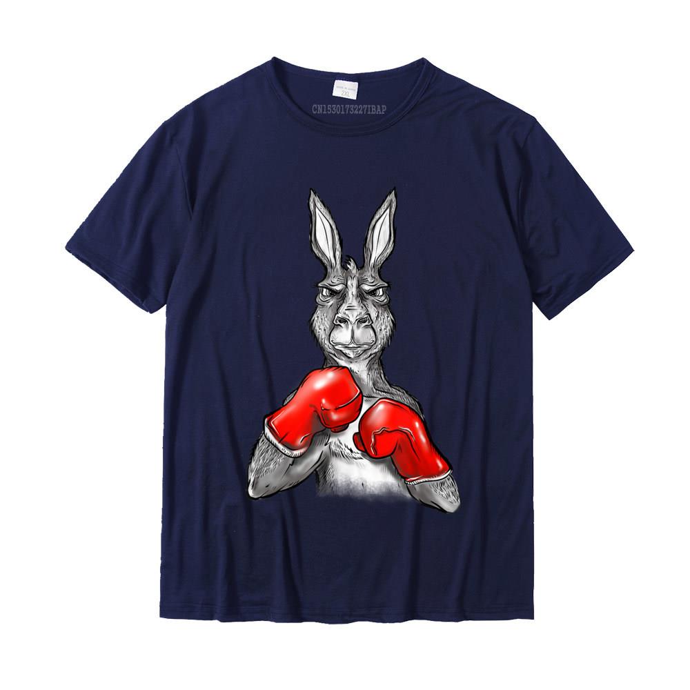 Funny Boxing Roger Humor Sport Kangaroo TShirt Camisas Hombre Top TShirts Tops Tees Faddish Cotton Design Gift Unisex
