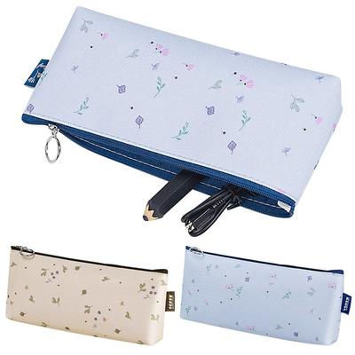 Cute Oxford Cloth Pen Bag Large Capacity Multifunctional Stationery Bag Pen Box for School Office