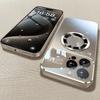 Luxury Titanium Magnetic Case For iPhone 16 15 14 13 12 11 Pro Max Plus Metal Color Magsafe Wireless Charging Case