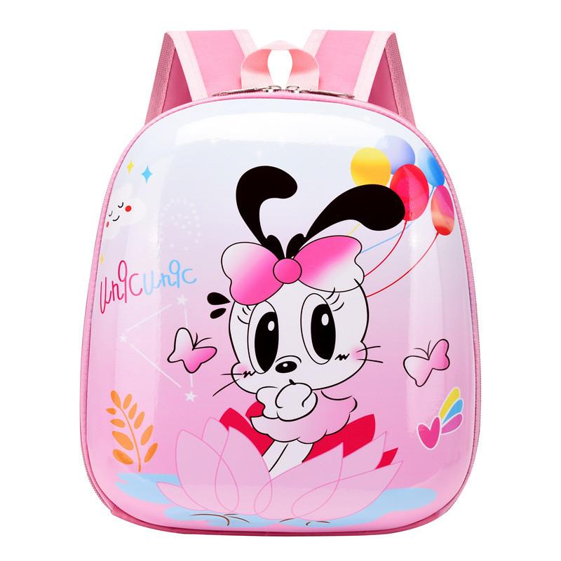 Childrens Cartoon Animal Pvc Backpack With Waterproof And Wearresistant Features For School Use