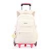 Zaino Scolastico per Bambine Borsa Scolastica con Trolley e Ruote Zaino a Ruote per Studenti Borsa per Libri per Bambini Zaini con Ruote