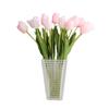 Simulation Tulip Feel Moisturizing Silk Pleated Tulip Home Party Wedding Flower Arrangement Decoration