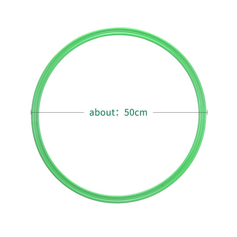 Agile Circle Physical Fitness Ring Children Jump Circle Toys Jump House Grid Kindergarten Football Training Equipment