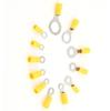 120 Pcs Insulated Ring Crimp Terminal Electrical Wiring Connectors Assorted Set