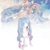 Lange Snow Miku Cosplay-Perücke aus hitzebeständiger Kunstfaser für Damen, perfekt für jeden Hautton