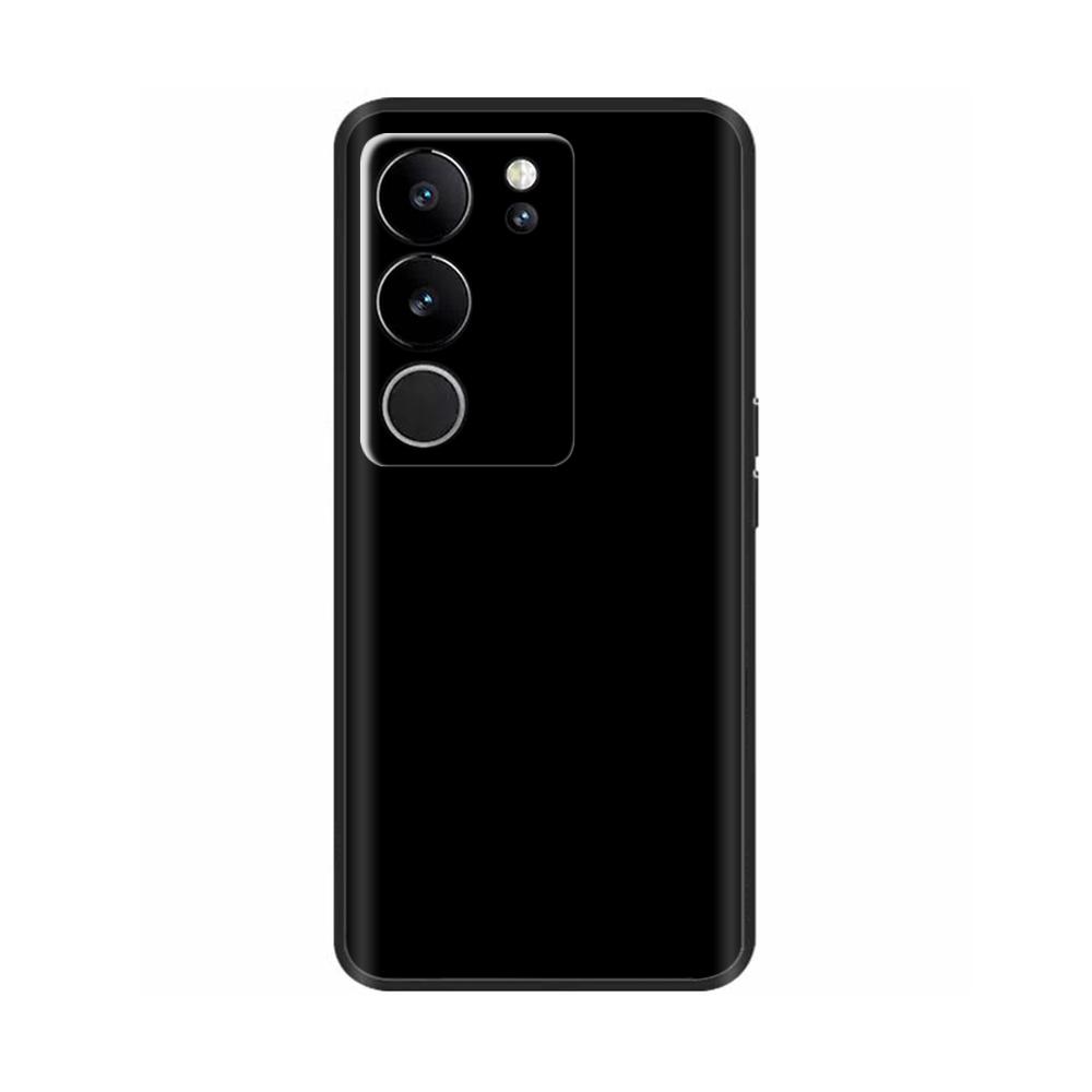 

For Vivo V29 Case 6.78 Silicone Shockproof Shell Soft TPU Phone Cover For Vivo V29 5G Fundas v 29 Cases Black Bumper Capa Cute vivo V29