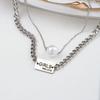 Chinese-Style Pearl Pendant Necklace with Luxury Design