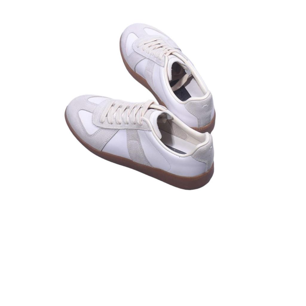 Dexun Women's Genuine Cowhide White Flat Shoes - New for Spring & Autumn 2025, Casual & Versatile.